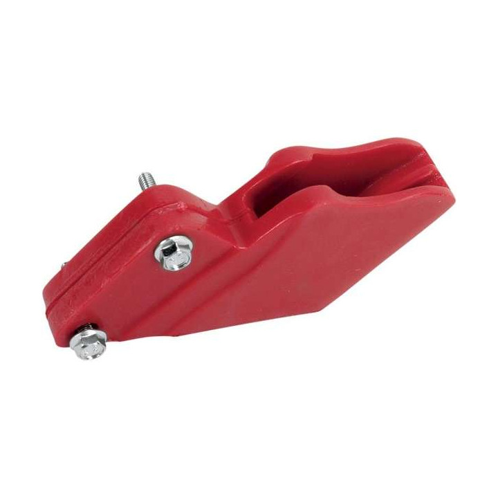 PATIN GUIDE CHAINE BRAS OSCILLANT ARRIERE ROUGE TRX 450 R