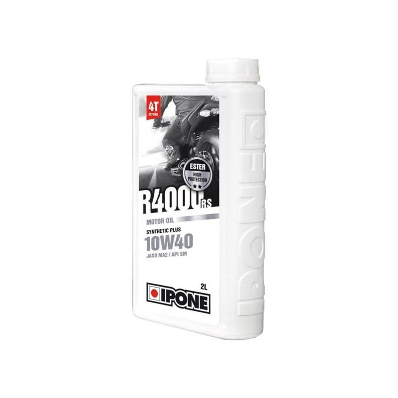 HUILE MOTEUR IPONE R4000RS 4 T SYNTHETIC PLUS 2L