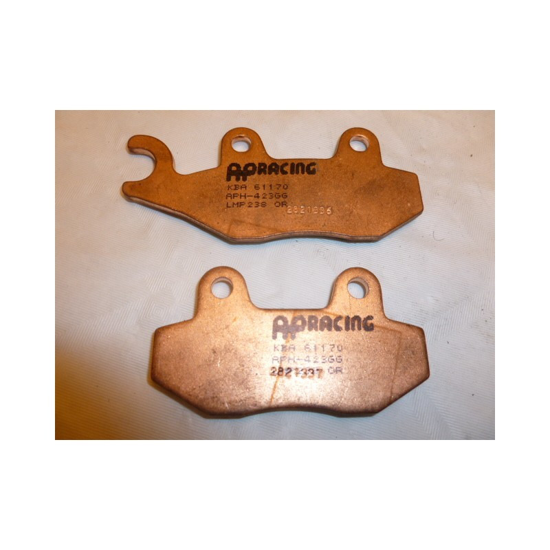 PLAQUETTES DE FREIN AVANT GAUCHE LTR 450 AP RACING 06/10 LMP238OR