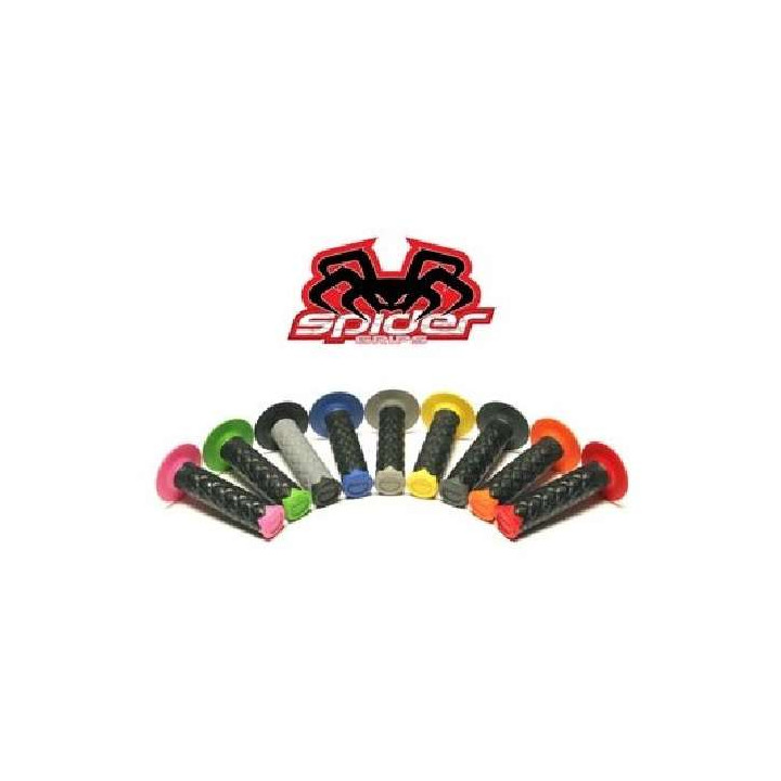 POIGNEES SPIDER POUR MOTO 22mm+24mm